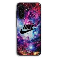 Coque Pour Samsung Galaxy A56 Nike logo noir stylé Rose Vif Violet Bleu Maniacase