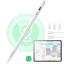 ESR iPad Pen Find My feature compatible A16 10 9 8 7 Air 11 13 Pro 12.9 Mini 6 5 includes tilt sensitivity Apple Pencil White