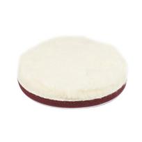 Wool polishing pad, soft, with Velcro, 125 mm AMiO-03704