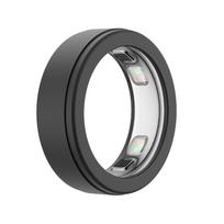 Anti-fall žiedas Silikoninis žiedo apsaugas Oura Ring 5 išmaniajam žiedui S juoda