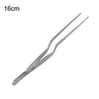 6 Sizes Stainless Steel Grill Serving Presentation Chef BBQ Clip Food Tweezer Barbecue Tongs Pliers 16cm