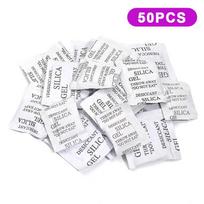 50-500 Packs Non-Toxic Silica Gel Desiccant Damp High Efficiency Moisture Absorption For Home Absorber Bag Clothes Food Storage A50