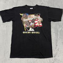 VTG American Patriot T Shirt Mens XL Bald Eagle USA Made 1989 Single Stitch Army Unisex T-Shirt XXXXL