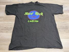 Vintage Hard Rock Cafe Cancun Mexico 90s Black Single Stitch T-Shirt Sz L Unisex T-Shirt XXXL