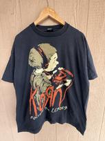 Vintage KORN Follow The Leader 90s Rock Band XL Single Stitch T-Shirt REPRINT Unisex T-Shirt XL