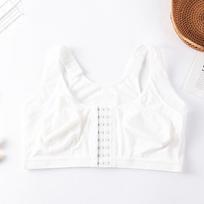 Front Open Closure Wire Free Plus Size Post Surgery Sports Bra For Women S