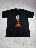 DIE ARZTE GWENDOLINE SKELETT VINTAGE 2000S ROCK BAND BLACK SHIRT SIZE L Unisex T-Shirt XXXXL