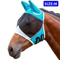 Fine Mesh Horse Equine Fly Mask With Ears 60% UV Protection Soft Mesh Horse Fly Mask With Ears M