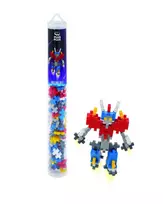 „Plus-Plus“ – „Mecha Bot“ / 100 vnt. vamzdis (4270)