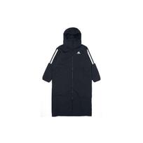Adidas Terrex Windproof Warm Hooded Casual Long Cotton Coat Women Coats Black FT2547 XL