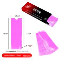Widened Dustproof Tattoo Pen Protective Bag with Self-Adhesive Features for Coarse and Fine Pens