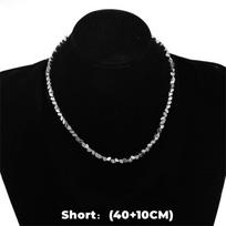 Trend Irregular Titanium Steel Necklace For Men Women Simple Luxury Silver Color Chain Choker  Male Female Accessories