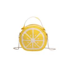 Women's Fruit Bag Lem Bag Small Clear Chain Shoulder Crossbody Bag