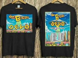 Devo & The B-52’s Cosmic De-Evolution Tour 2025 T-Shirt L