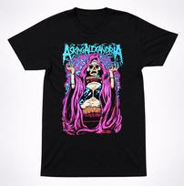 Asking Alexandria AA Skeleton Spellraising T-Shirt – Metal Metalcore Band Tee 2XL