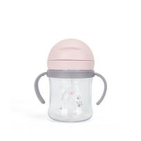 Children Water Bottle 250ml / 350ml Including Straw Anti Leak Silicone Ball Wide Mouth Infant / Toddler Sippy Cup