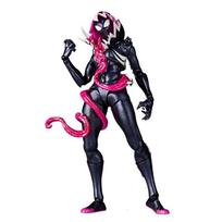 LATEST KO Symbiote Gwenom Action Figure Kaiyodo Revoltech Amazing Yamaguchi Gwenom Venomized Gwen Stacy Anime Model Present Playthings KO Model