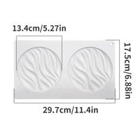 Round Wave Silicone Mold Wave Shape Cake Decoration Mould Mousse Dessert Decoration Tools Cake Tools