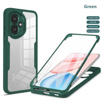 Viso korpuso apsauginis smūgiams atsparus dėklas Honor 400 Pro Honor 400 Lite 5G Apsauginis dangtelis Ekrano apsauga Fundas Coque Capa HONOR 400 žalia
