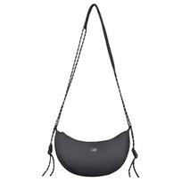New Balance Fabric Shoulder Bag, Crossbody Bag Regular Women's Black LAB44411-BK