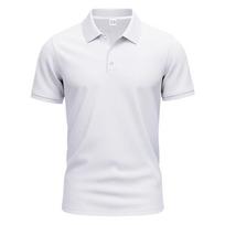 Men's Basic Solid Color Cotton Blend Polo T-Shirt For Casual Daily Wear S