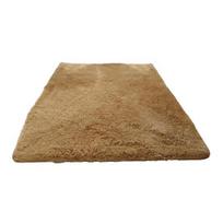 Plush Bedroom Rug, Solid Color Soft Shaggy Carpet, Non-Slip Backing, 19.69 in x 31.5 in Fuzzy Rug for Living Room Kids Room Decor