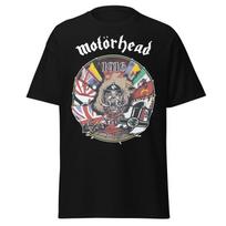 Motorhead - Vintage 1916 Jumbo Print Unisex T-shirt Black Graphic Tee S