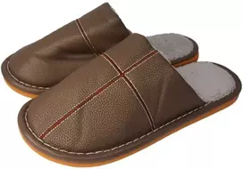 Besk Šlepetės Home Comfort Vyriškos Kavinės rudos 40-41