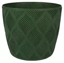 FORM PLASTIC Gėlių vazonas Flow Petit Eco 17cm Žalias