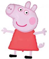 Peppa Pig raudonas folijos balionas 61 cm (WP)