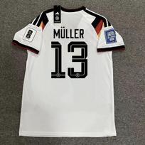 Vokietija Pasaulio taurės marškinėliai Futbolo apranga Gerbėjų versija SANE MULLER WIRIZ L