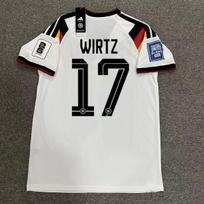 Vokietija Pasaulio taurės marškinėliai Futbolo apranga Gerbėjų versija SANE MULLER WIRIZ L