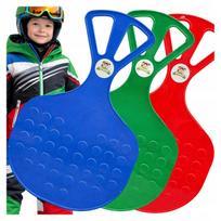 THREE pieces of APPLE SLIDE SET for sliding XXL 58 cm SLED FOR SNOW