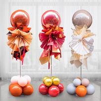 Jingtang Grand Opening Column Balloon Setup for Store And Mall Anniversary Celebration, Scene Atmosphere Balloon Chain Column Entrance Decoratio