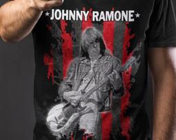 Johnny Ramone T-shirt – Punk Rock Guitar Tee, NYC 3XL