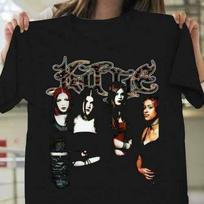Spit In Concert Tour Kittie Shirt Short Sleeve Black Unisex S-5XL 2B0079 S