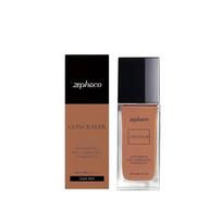 Deep Skin Tone Soft Concealing Foundation - Fine, Lightweight, Hydrating, Natural, and Translucent less