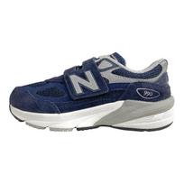 New Balance 990 V6 Kids Hook And Loop Cushioned Wear Resistant Low Casual Shoes Blue For Little & Big Kids PV990NV6 32.5 blue