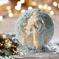 2D Sniego namelis Stalo dekoracija Ornamentai Namų lovos staliuko ornamentai One Size
