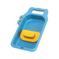 Plastic Integrated Clothes Washboard Anti-slip Lovely Washing Board Laundry Board  Home Baby Wash