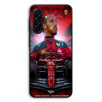 Coque Pour Samsung Galaxy A56 Lewis Hamilton Ferrari officiel Maniacase