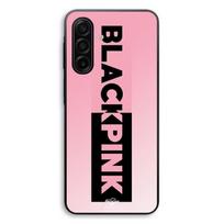 Coque Pour Samsung Galaxy A56 Blackpink logo rose et noir Maniacase