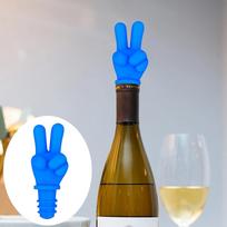 Silicone Reusable Sparkling Wine Bottle Stopper Finger Wine Bottle Oyer Wine Stopper Silicone Wine Stopper Bar Accessories Sealed Wine Bottle Stopper One Size
