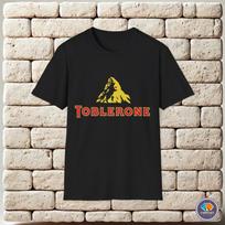 Toblerone logotipas Unisex marškinėliai L white