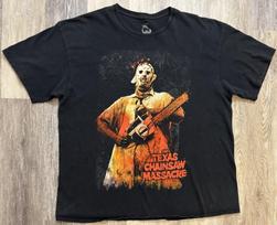 The Texas Chainsaw Massacre Leatherface T-Shirt Size 2XL Official Merch Horror Unisex T-Shirt M