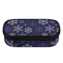 Pencil Case Wear Resistant Polyester Printed Zip Around Closure with Main Compartment Mesh Pocket and Pen Slots for Boys Girls One Size