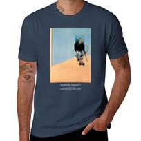 Francis Bacon Exhibition Art Poster 1984 Study for SelfPortrait TShirt Light Athletic Short Sleeve Tee Shirt S