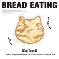 Infeel.Me Toast-Shaped Sticky Notes:  Did You Eat Bread Today?  Cute Memo Pads for Students