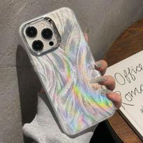 Luxury Camlet Pattern Laser Phone Case For iPhone 11 12 13 14 15 Pro Max Plus Shockproof Bumper Cases Cover For iPhone 14