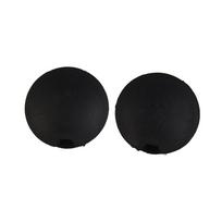 2 vnt. automobilio priekinio galinio buferio vilkimo kablio kilpa movos priekabos dangtelio kištukas 4518850122C22A, skirtas Smart Fortwo W451 2007-20 R1E2 black